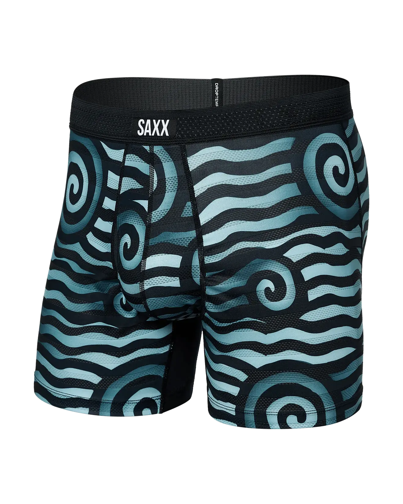 Boxer 5'' imprimé vagues Droptemp par SAXX | Boutique Plateforme