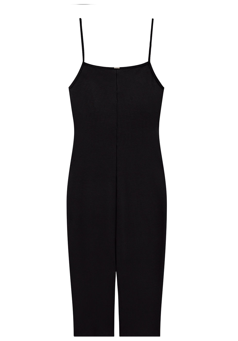 Miniature : Robe longue noire côtelée Lez a Lez, style 3641
