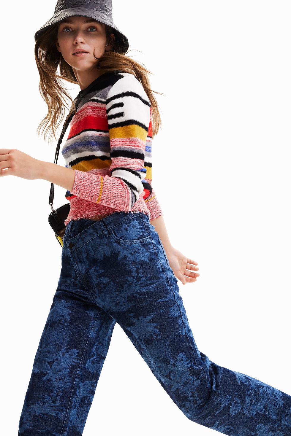 Miniature : Chandail rayé coloré Desigual