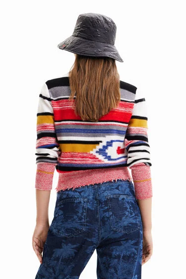 Miniature : Chandail rayé coloré Desigual