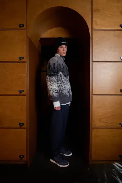 Miniature : Veste polaire imprimé hivernal Kuwalla Tee | Boutique Plateforme