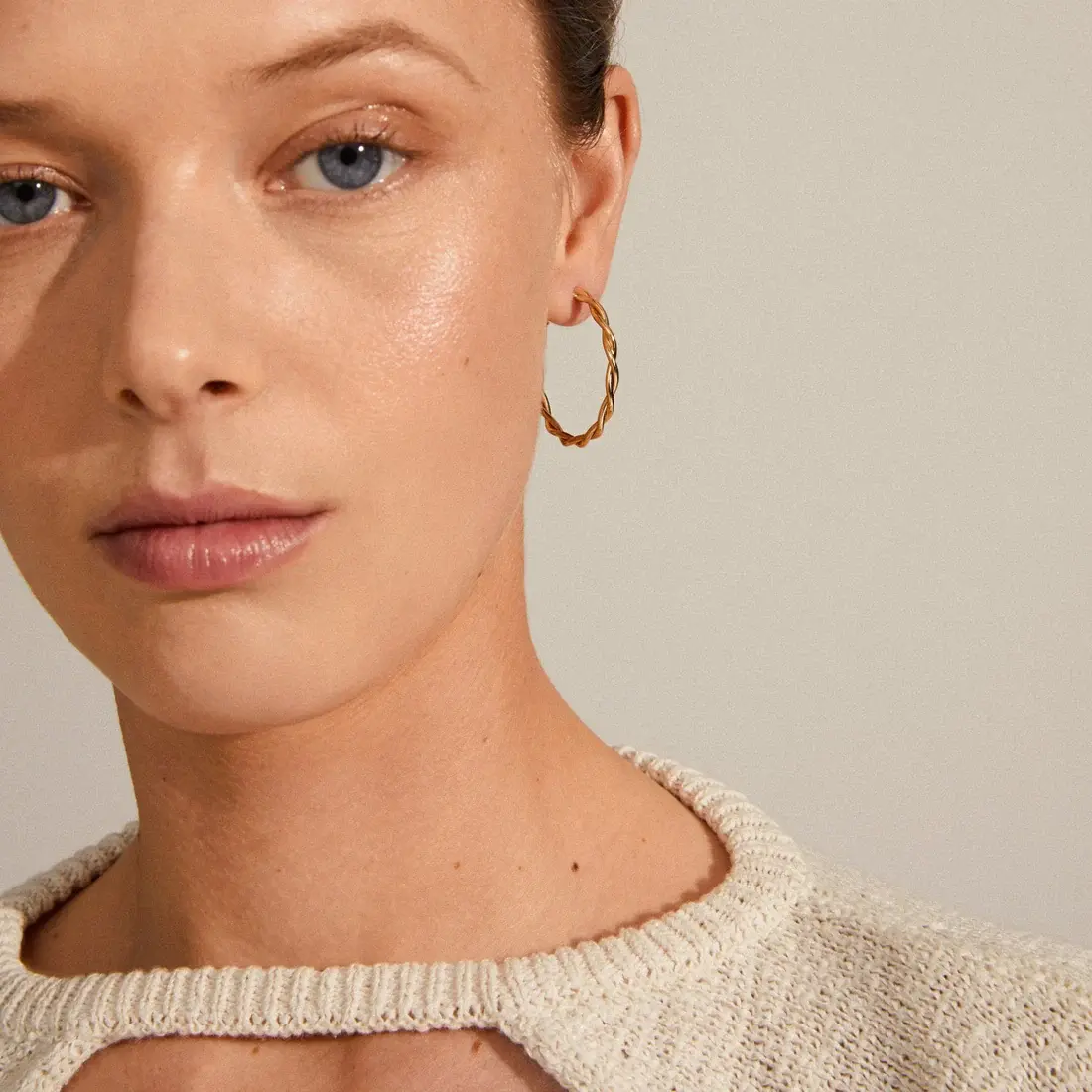 Boucle d'oreille Naja par Pilgrim | Boutique Plateforme