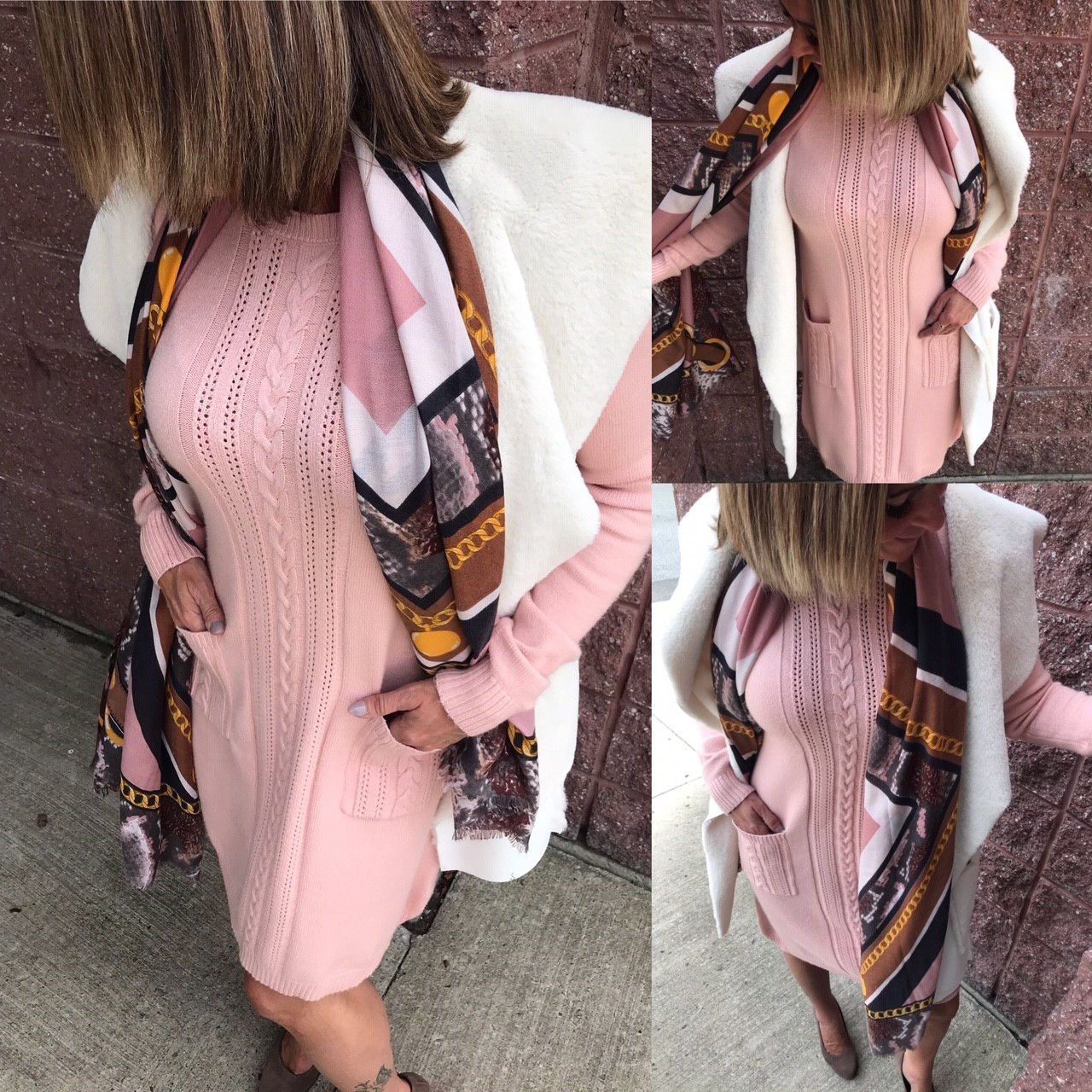 Veste longue blanche sans manches ETERNELLE