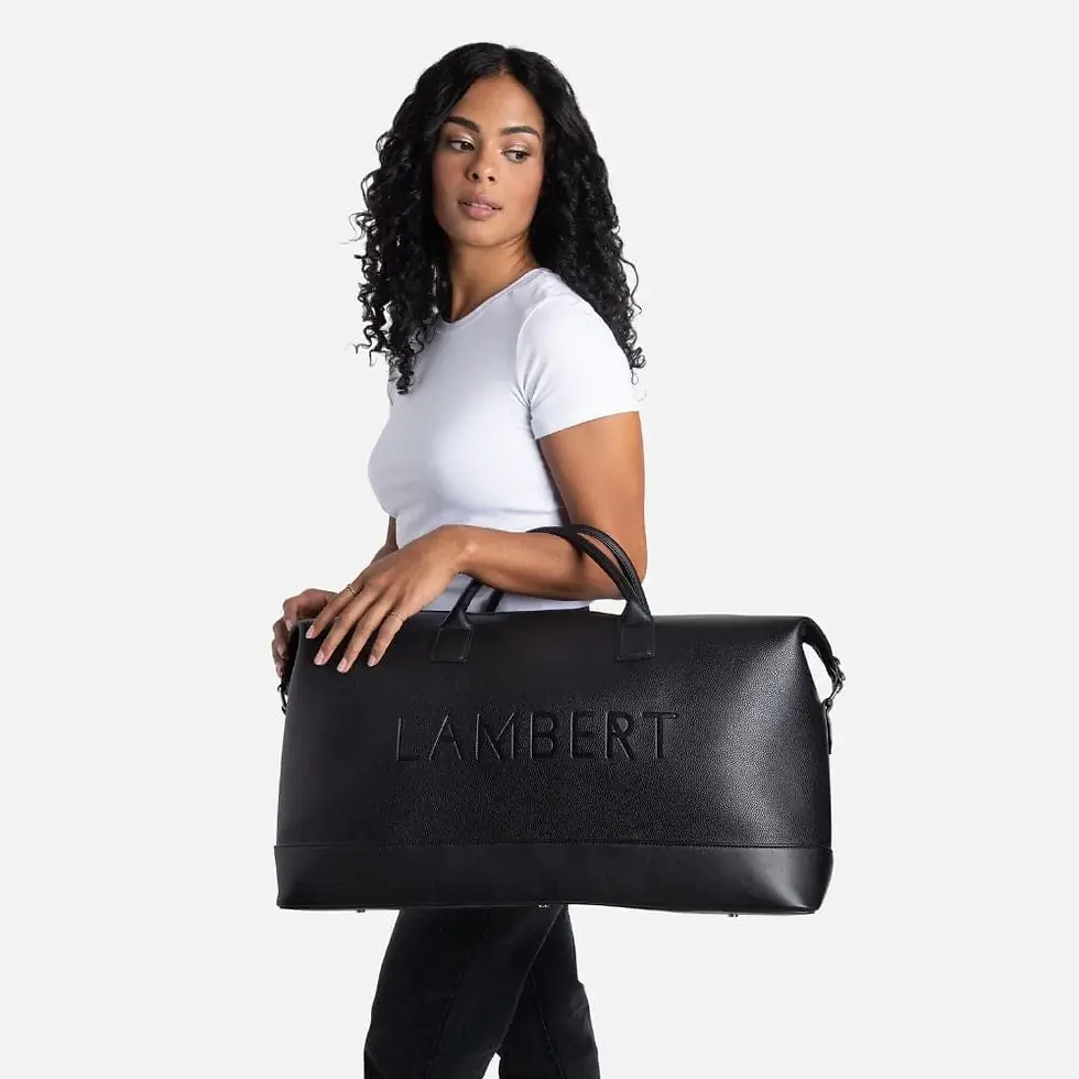 Miniature : Sac de voyage June noir par Lambert