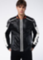 Veste de motocross en similicuir Parasuco | Boutique Plateforme