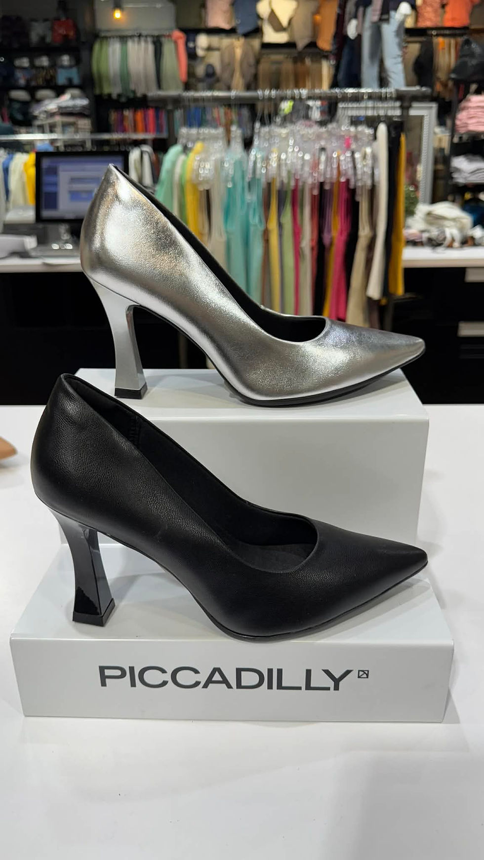 Escarpins à embouts carrés Picadilly | Boutique Plateforme