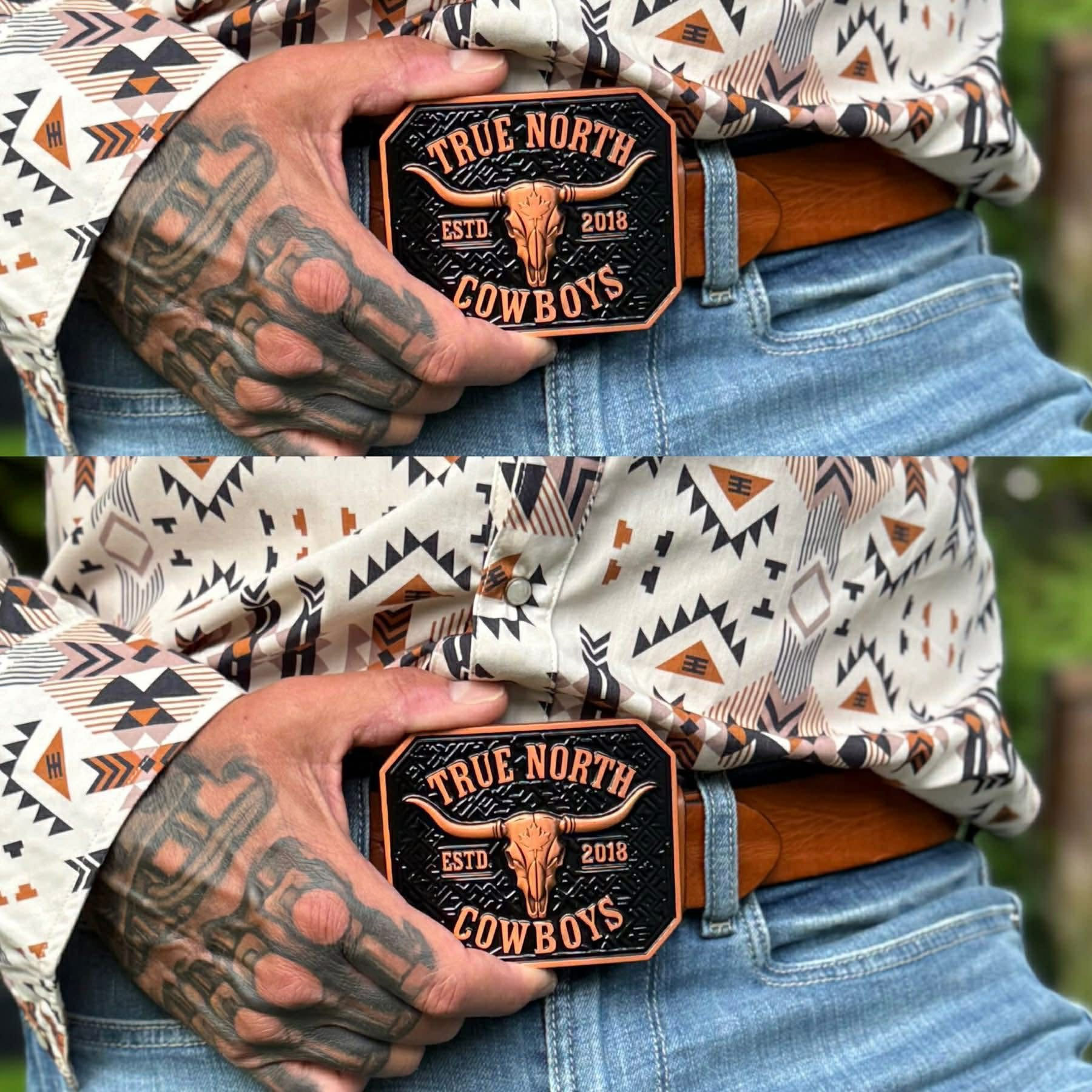 Boucle de ceinture cuivrée Shack Story | Boutique Plateforme