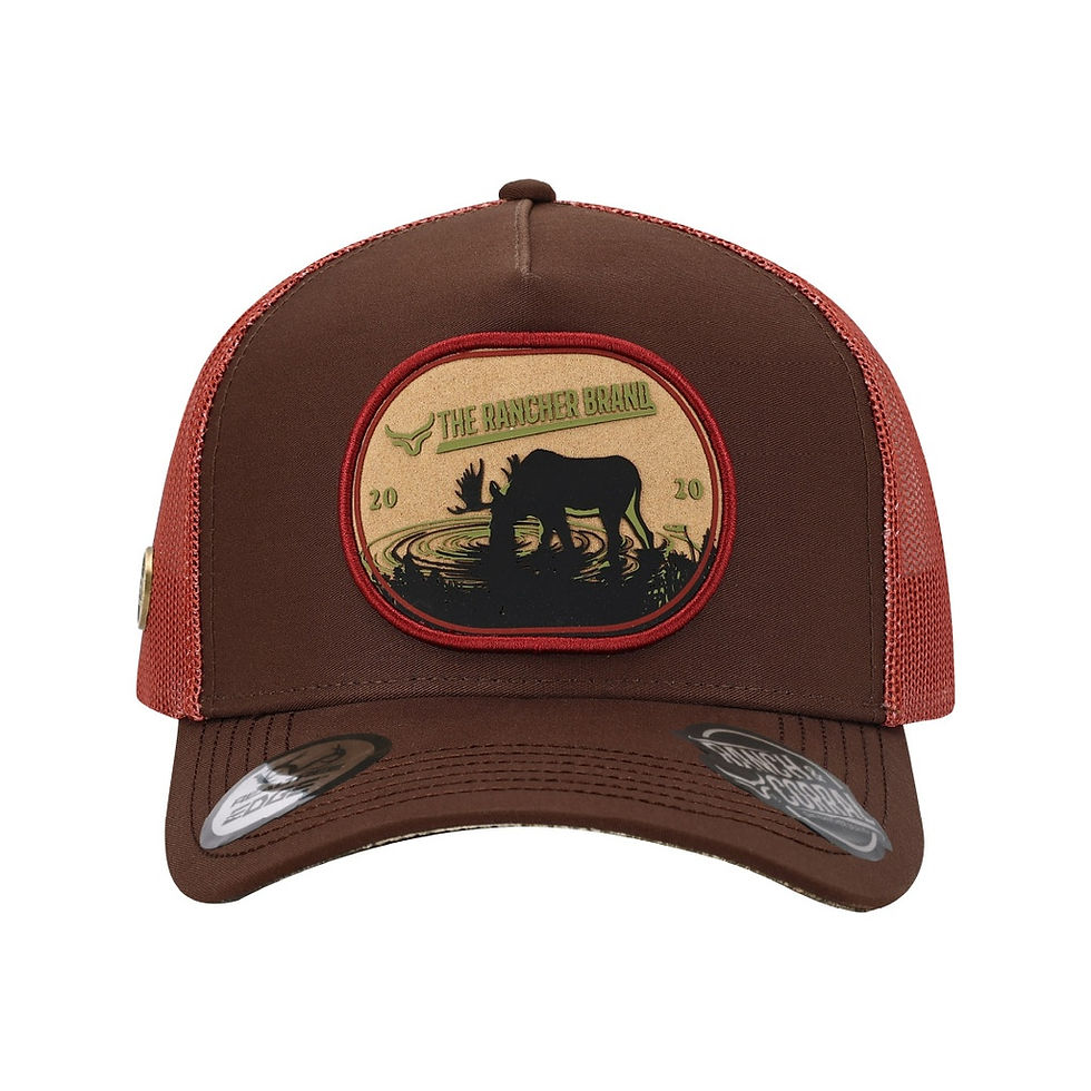 Casquette à patch brodé orignal Ranch & Corral | Boutique Plateforme