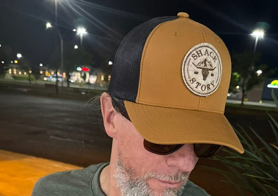 Casquette à patch peau de vache Shack Story | Boutique Plateforme