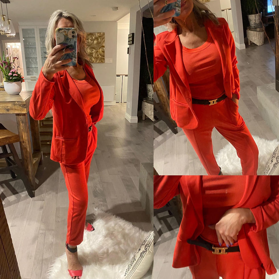 Miniature : Pantalon corail Saint Tropez