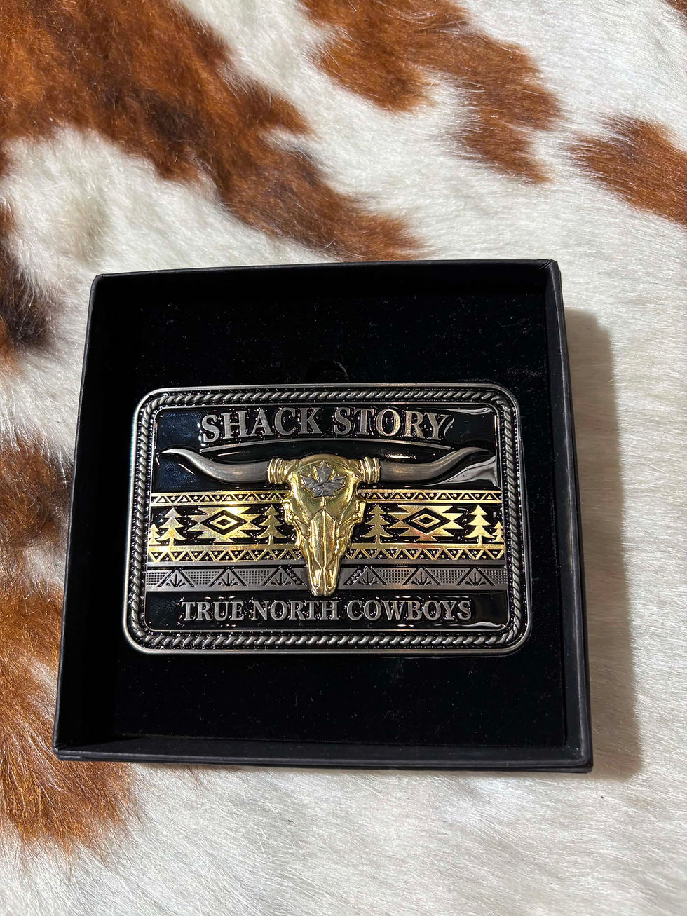 Boucle de ceinture dorée et argentée Shack Story | Boutique Plateforme