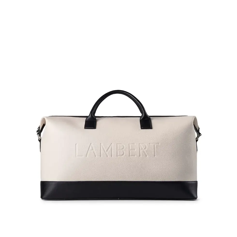 Miniature : Sac de voyage June oyster par Lambert | Boutique Plateforme
