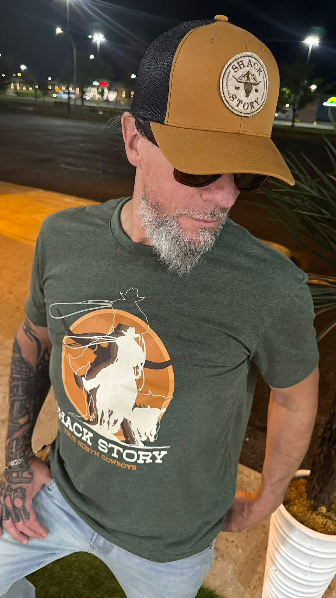 T-shirt imprimé cowboy Shack Story | Boutique Plateforme