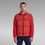 Miniature : Veste de laine rouge à carreaux G-Star, style Check overshirt jacket