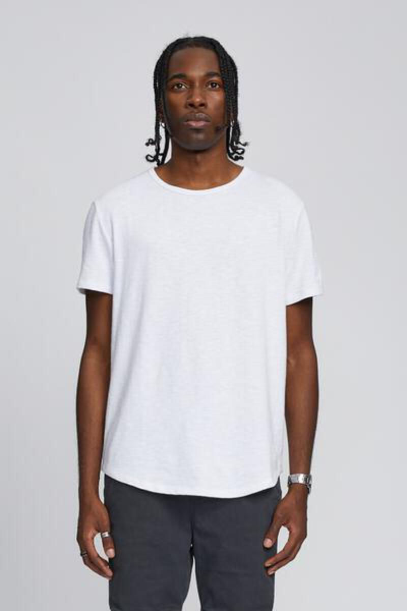 T-shirt slub Hi-Lo par Kuwalla Tee | Boutique Plateforme