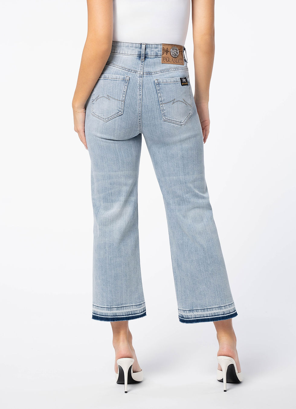 Miniature : Jean coupe large et taille haute Parasuco