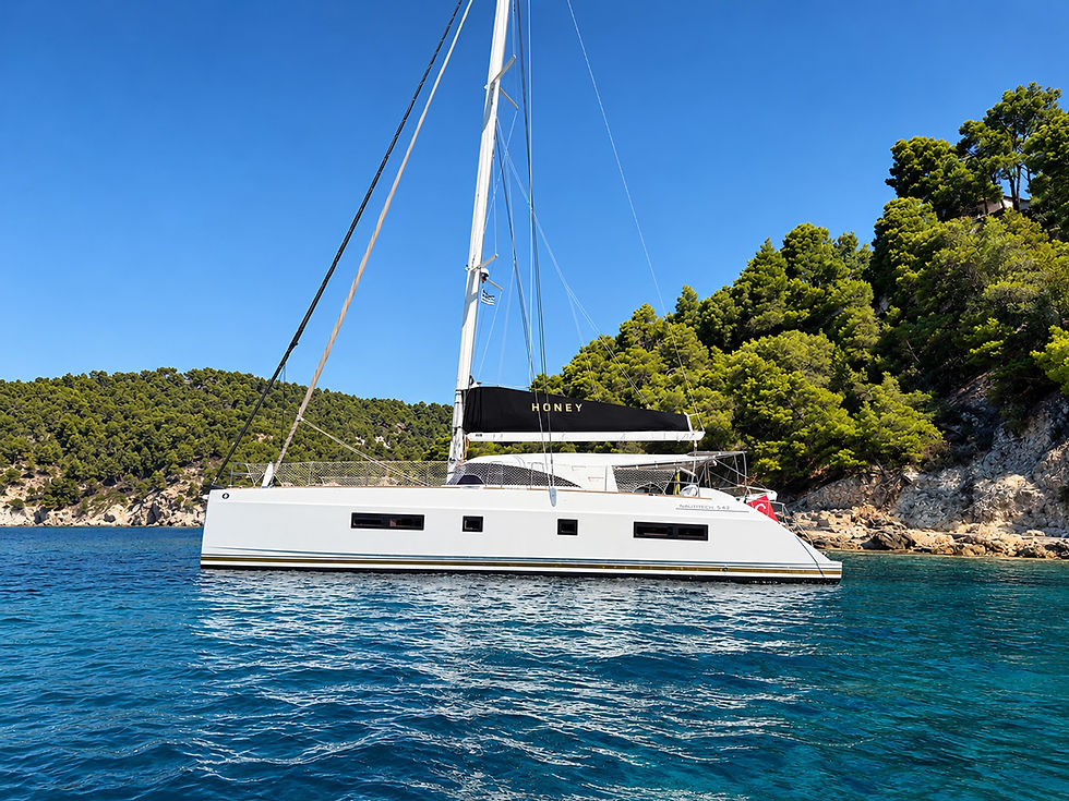 Catamaran Nautitech 542 3 cabins