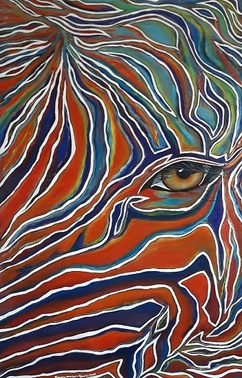 Sunrise on my skin - Zebra