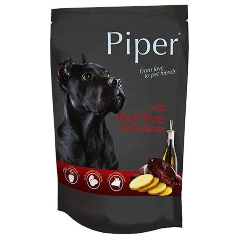 Piper Adult Συκώτι Βοδινού & Πατάτα Pouch 500gr