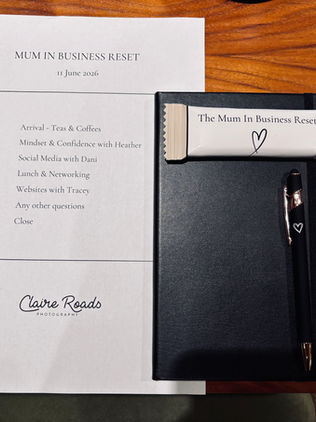 Mum in Business Reset - Claire Roads Photography