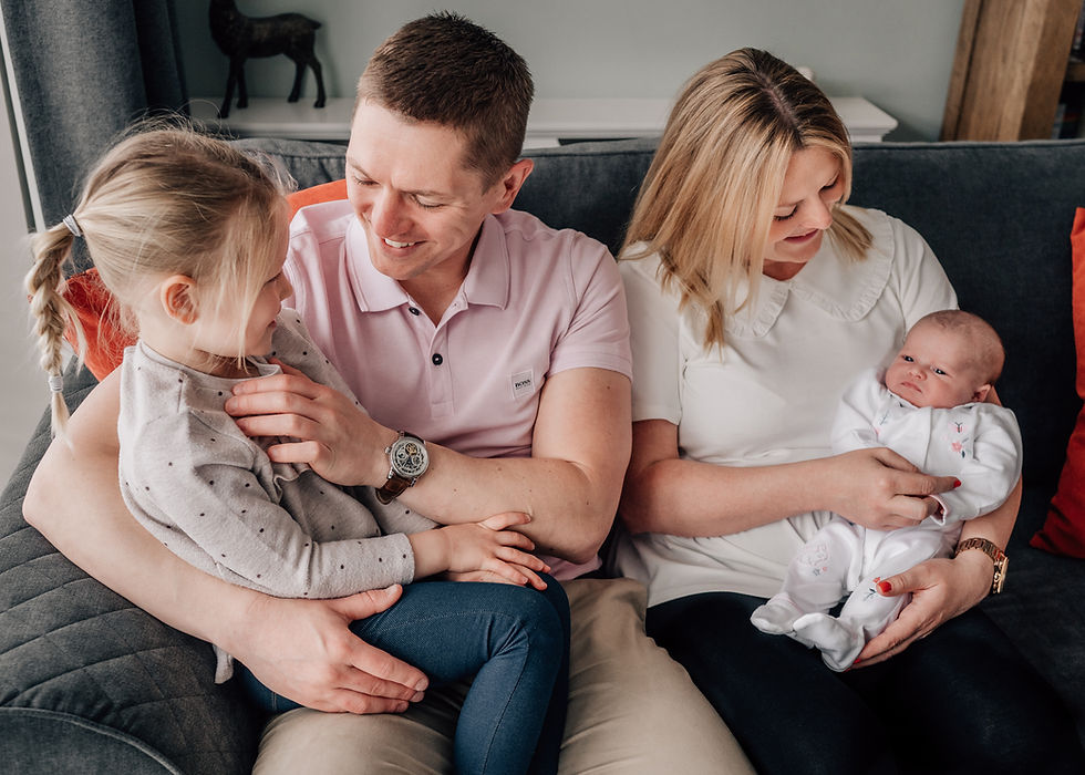 In home newborn shoot Maidstone