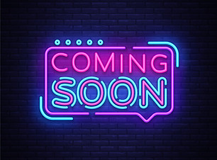 Neon Coming Soon Sign