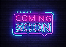Neon Coming Soon Sign