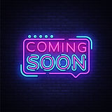Neon Coming Soon Sign