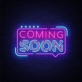 Neon Coming Soon Sign