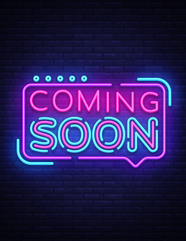 Coming Soon Neon Light