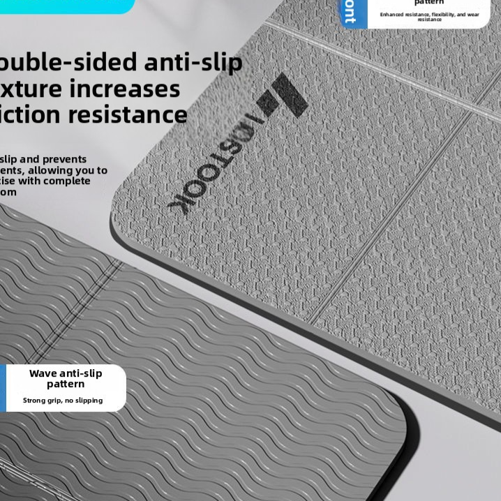 Thumbnail: Foldable Yoga Mat — 183 × 61 cm