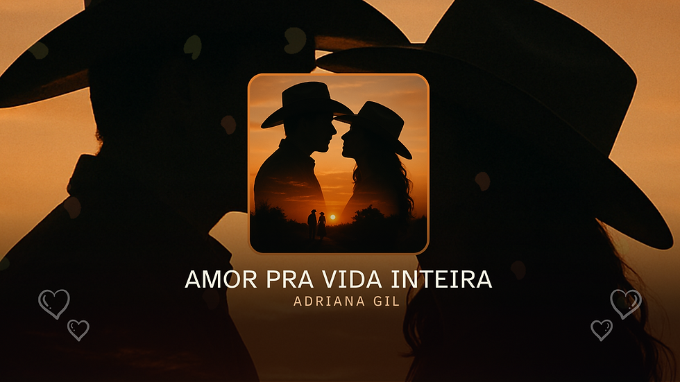 Adriana Gil apresenta sua nova canção “Amor pra Vida Inteira”