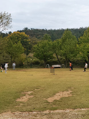 펜션 잔디구장활용법......