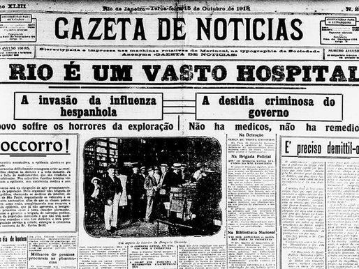 A pandemia da gripe espanhola em Uberaba, revivendo um passado atual