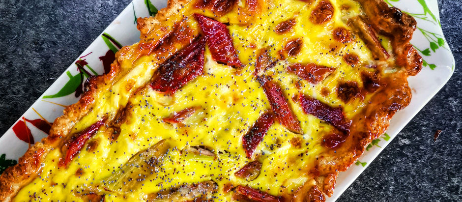 Tarte à la rhubarbe