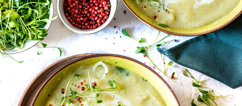Soupe panais et chou-fleur