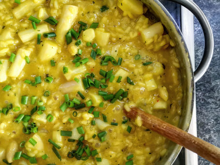 Risotto aux asperges blanches
