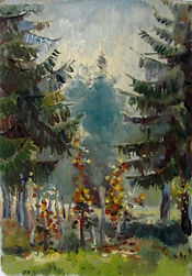 19 Тишина (Медведково), 1978, картон мас