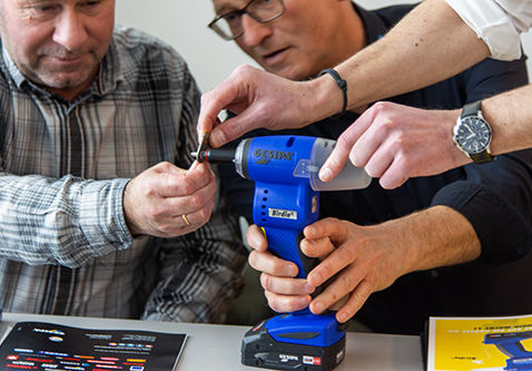 Blindniettechnik-Training mit GESIPA