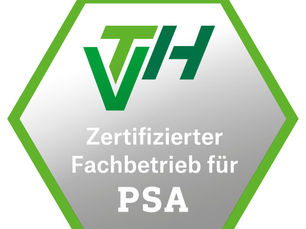 Rezertifizierung "Zertifizierter Fachbetrieb für PSA nach VTH-Standard"