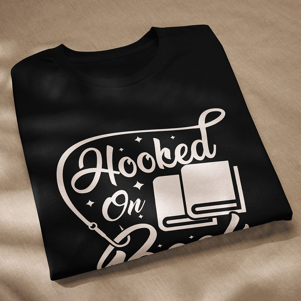 Miniatura: Camiseta esencial eco unisex "Hocked on Book"