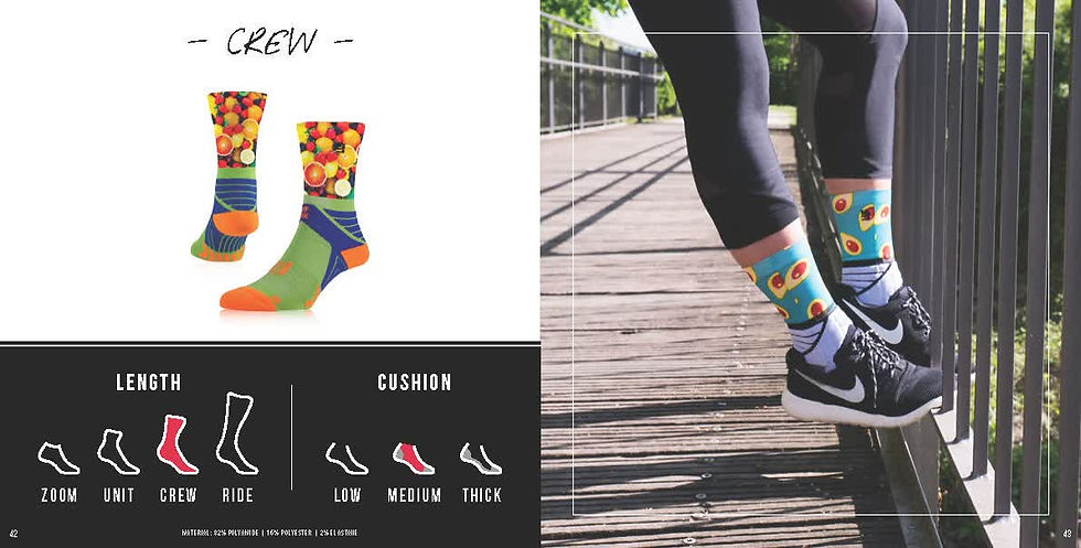 Thumbnail: LUF SOX PERFORMANCE CREW SPEED TRIANNA