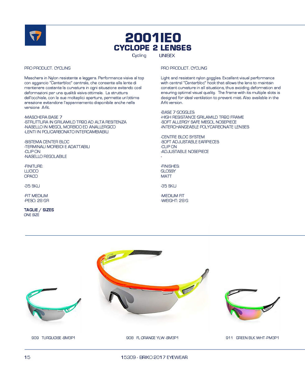 Thumbnail: CYCLOPE 2 LENSES SHINY WHITE