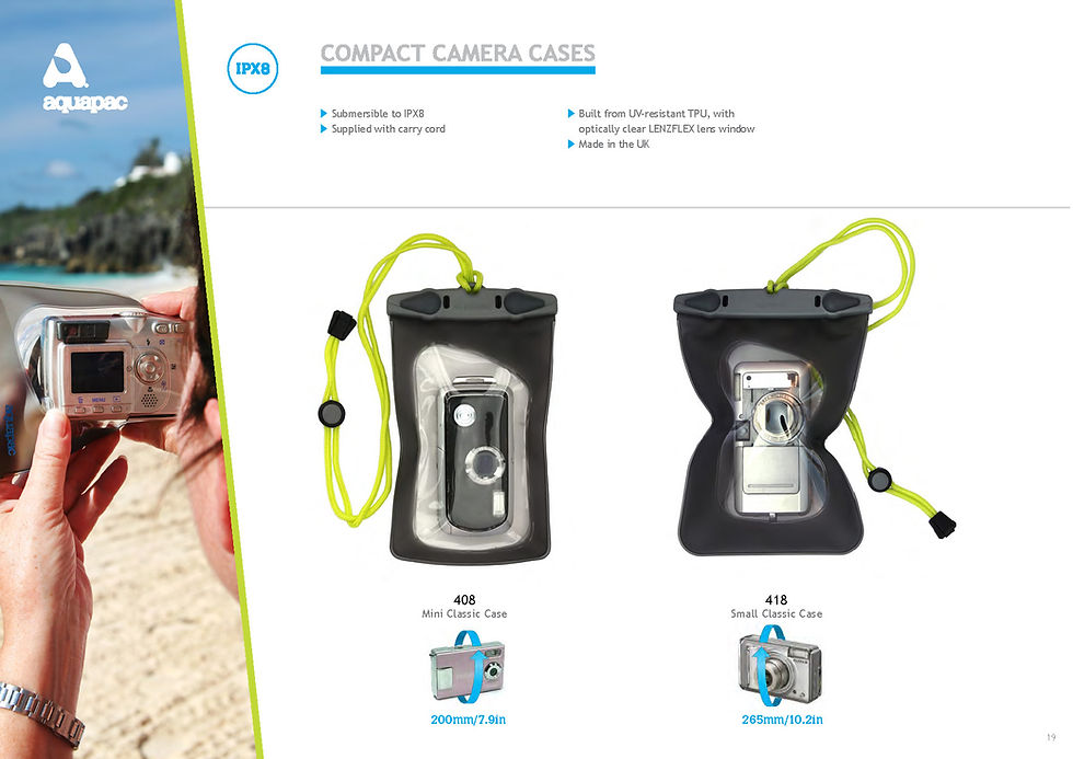 Thumbnail: AQUAPAC WATERPROOF CAMERA CASE LARGE