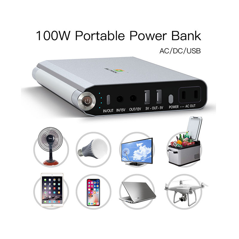 Thumbnail: SUNGZU PORTABLE POWER STATION SKA100 220V/50HZ WITH UK VERSION AC ADAPTOR