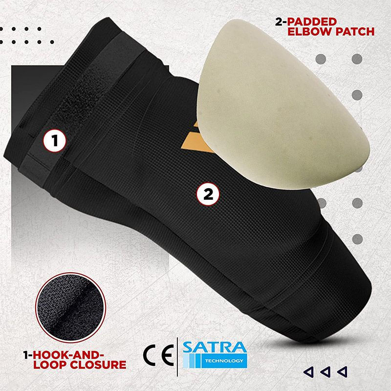 Thumbnail: RDX PADDED ELBOW SUPPORT