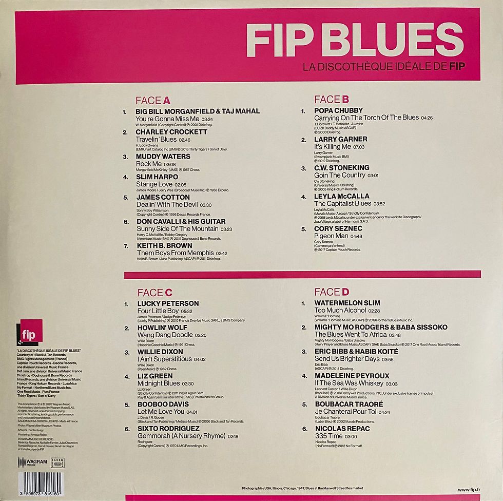 FIP BLUES ( Compilation La Discothèque idéale FIP )