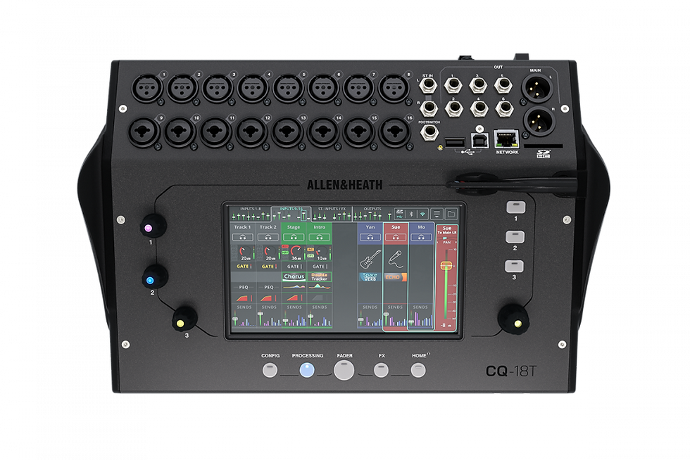 Miniature : CONSOLE NUMERIQUE CQ 18T ALLEN & HEATH