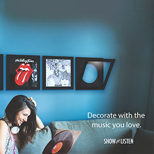 Miniature : BLACK LP FLIP FRAME