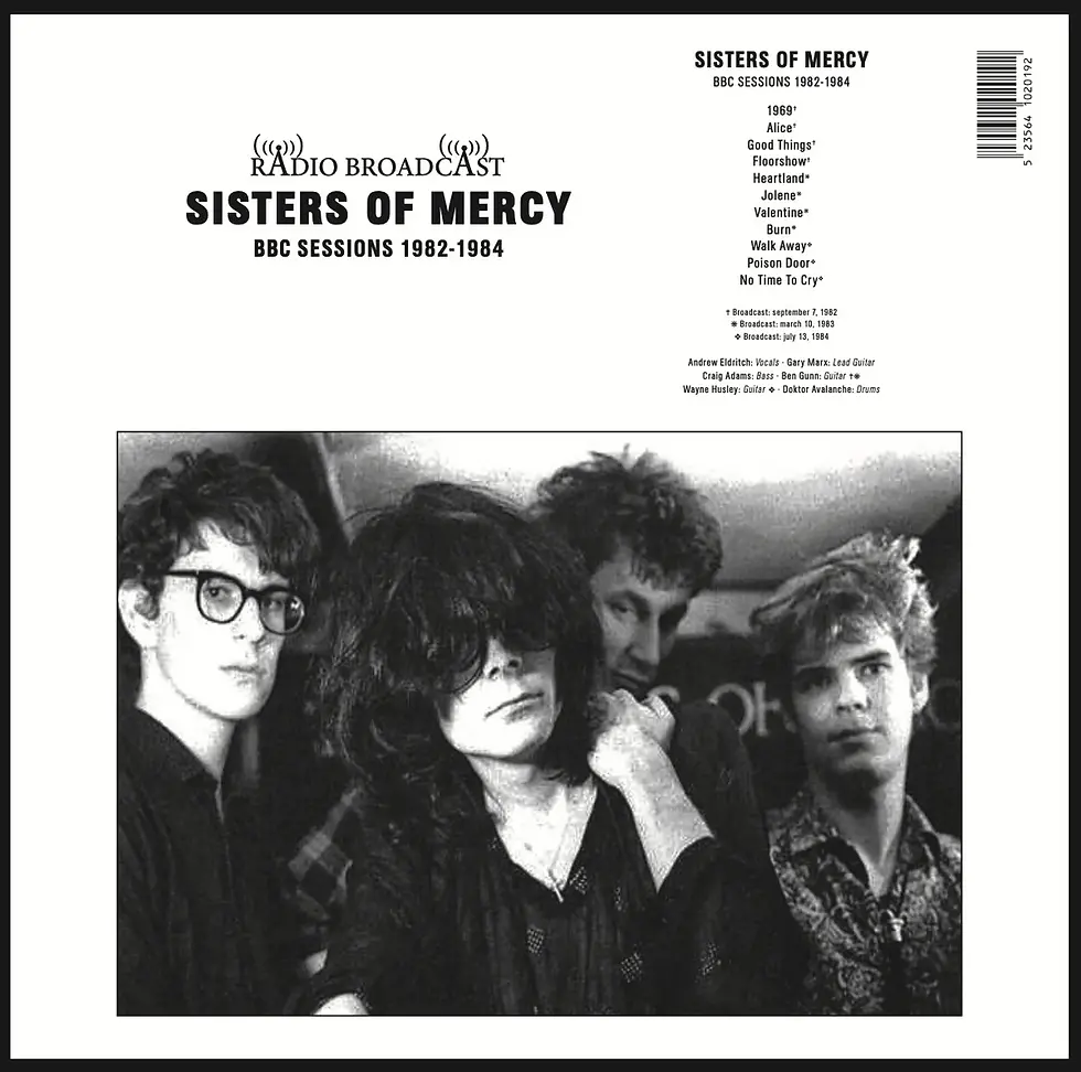 SISTERS MERCY BBC SESSIONS 1982-1984